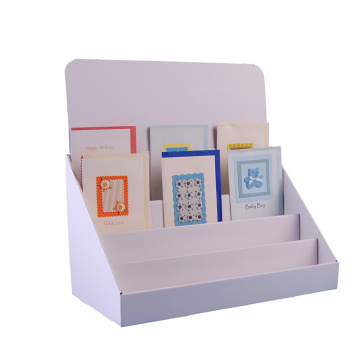 Clear White Small Paper Display Corrugated Display Book Box